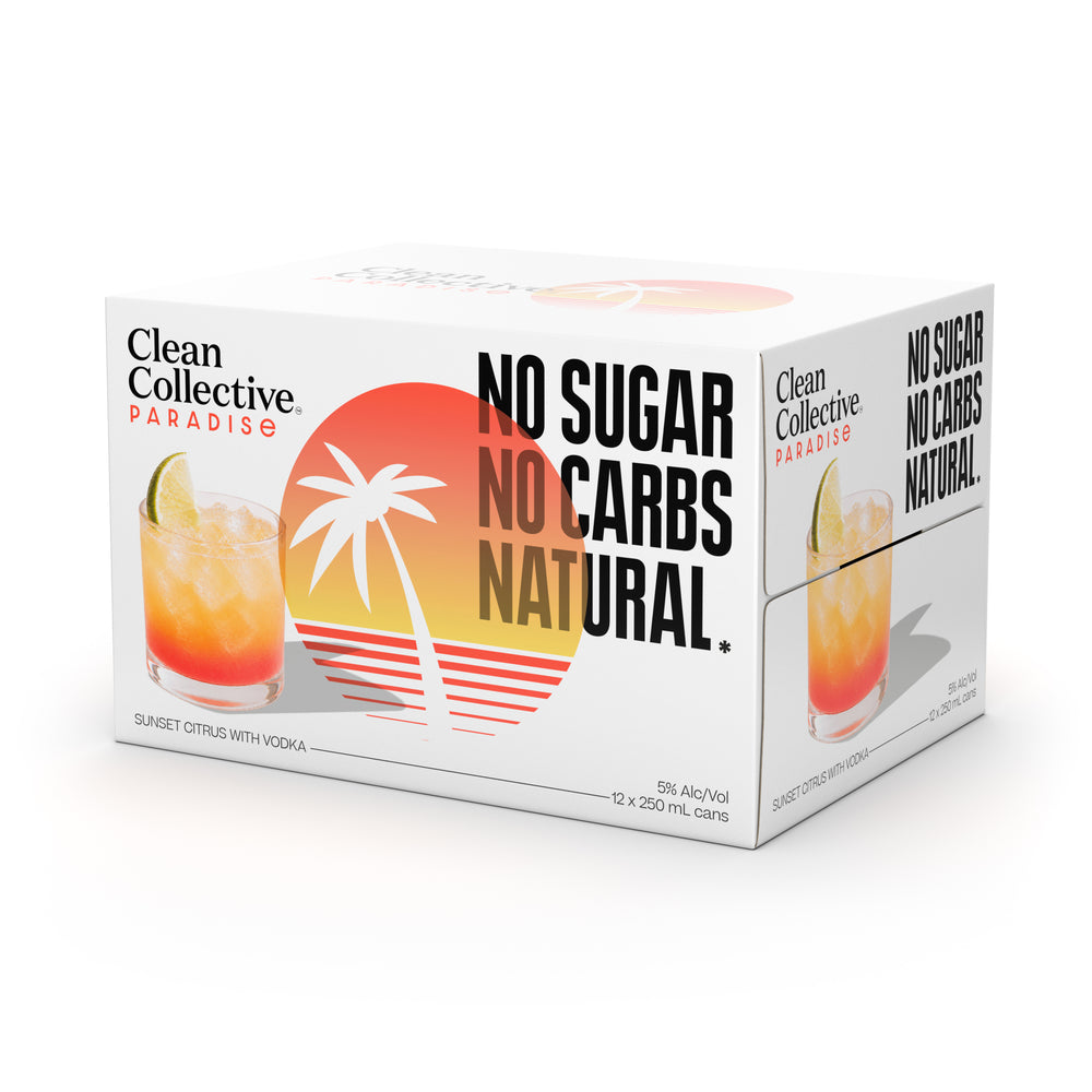 Paradise Sunset Citrus With Vodka