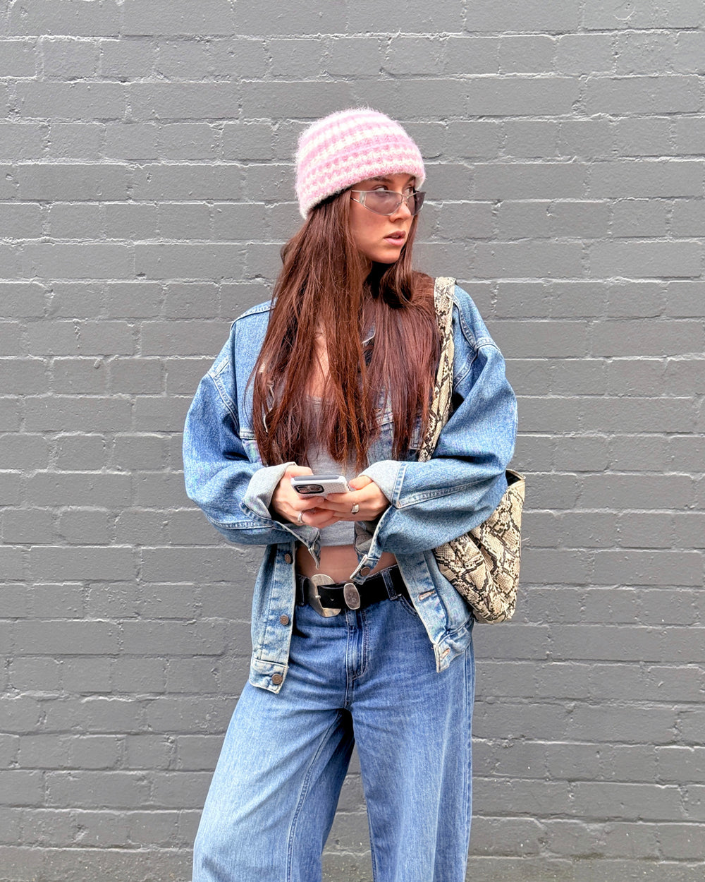 Pink Beanie