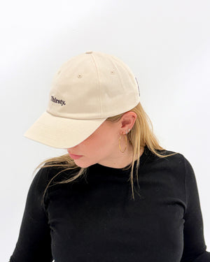Cream Speckle Thirsty Cap