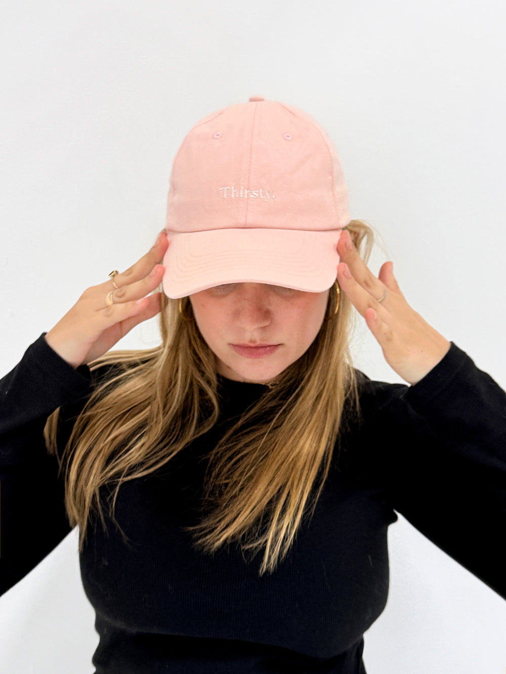 Dusty Pink Thirsty Cap