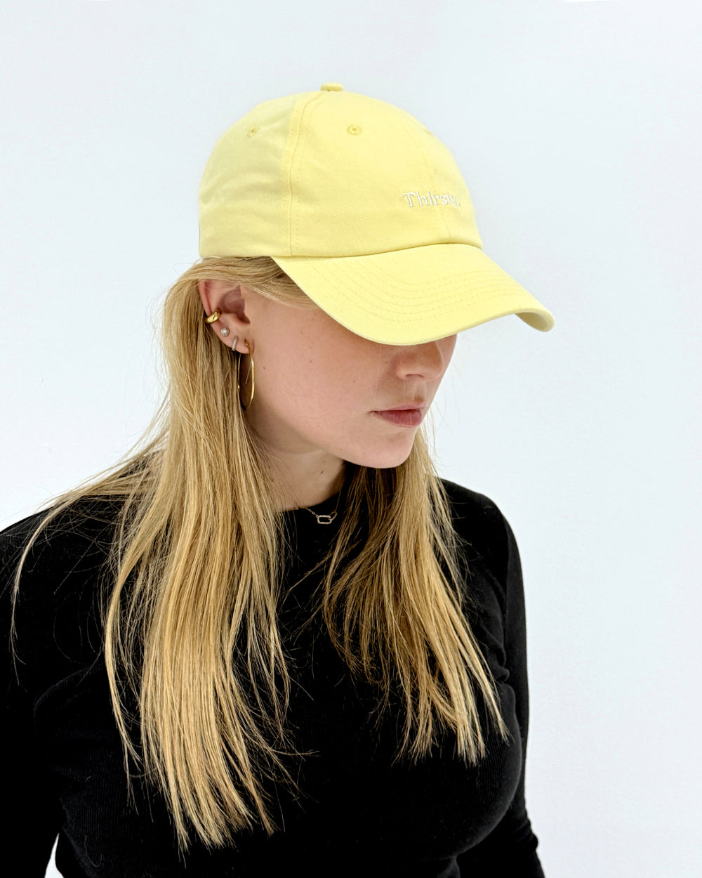 Pale Yellow Thirsty Cap
