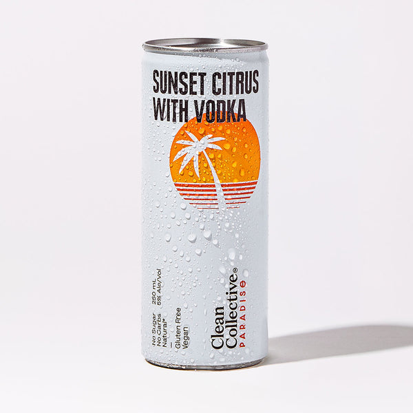 Paradise Sunset Citrus With Vodka